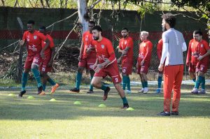 Read more about the article Com ausências, elenco da Lusa se reapresenta e faz treino técnico