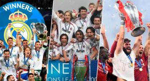 Read more about the article Real Madrid no topo: Veja quem são os maiores campeões da história da Champions League