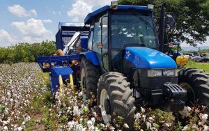 Read more about the article Dia de campo no Paraguai teve apresentação da colheitadeira de algodão para agricultura familiar