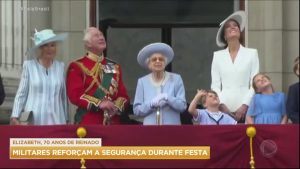 Read more about the article Militares reforçam segurança na celebração de 70 anos de reinado de Elizabeth 2ª