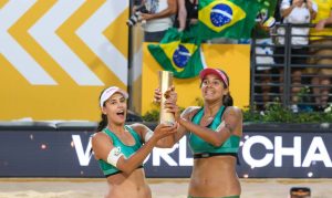 Read more about the article Brasil é campeão mundial de vôlei de praia com Duda e Ana Patrícia