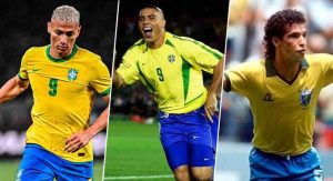 Read more about the article Richarlison no Tottenham: veja onde jogavam os camisas 9 da seleção em Copas do Mundo