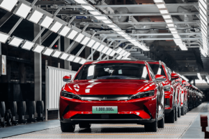 Read more about the article Chinesa BYD supera Tesla em vendas de carros elétricos