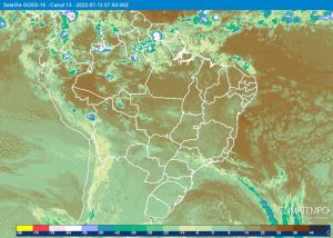 Read more about the article Chuva e frio no Sul. Temperatura baixa no leste de São Paulo.