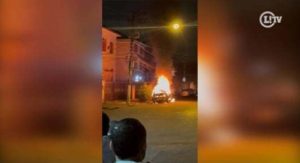 Read more about the article Carro é incendiado nos arredores da Vila Belmiro após Santos x Botafogo