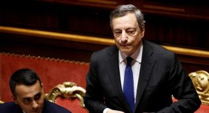 Read more about the article Primeiro-ministro italiano, Mario Draghi, renuncia ao cargo