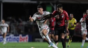 Read more about the article Último encontro do São Paulo com o Athletico-PR foi marcado por hat-trick de Calleri