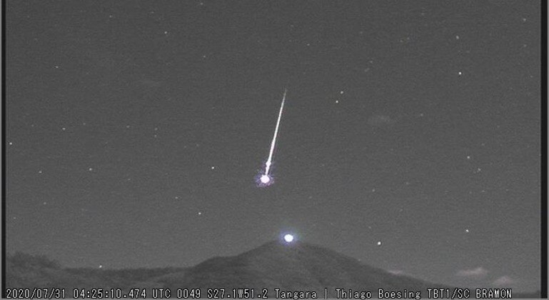 You are currently viewing Chuva de meteoros Alfa Capricornídeos terá pico na madrugada de domingo (31)