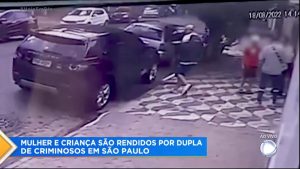 Read more about the article Mulher e criança são rendidos por dupla de criminosos em SP