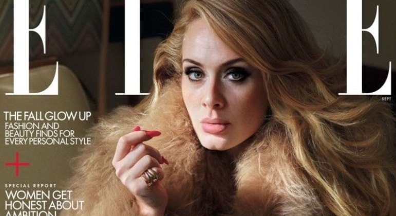 You are currently viewing Adele esbanjando charme para a revista ELLE e muito mais nas imagens da semana