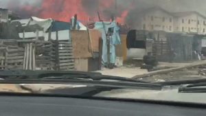 Read more about the article Incêndio é registrado em ocupação Marivan na Zona Sul de Aracaju