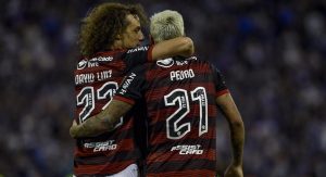 Read more about the article David Luiz pede cautela após goleada: ‘Se o Flamengo estivesse classificado, não teria outro jogo’