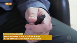 Read more about the article Ministério da Justiça determina que 33 empresas parem de vender cigarro eletrônico