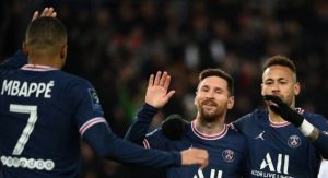 Read more about the article Técnico do PSG se rende ao trio formado por Messi, Neymar e Mbappé após vitória na Champions