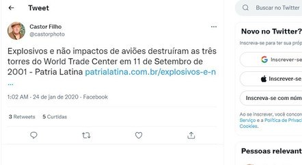 You are currently viewing Falso: prédio do World Trade Center caiu por impacto de aviões, não por bombas e explosivos