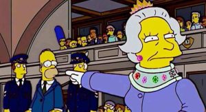 Read more about the article ‘Simpsons’ previu a morte da rainha Elizabeth 2ª? Falso