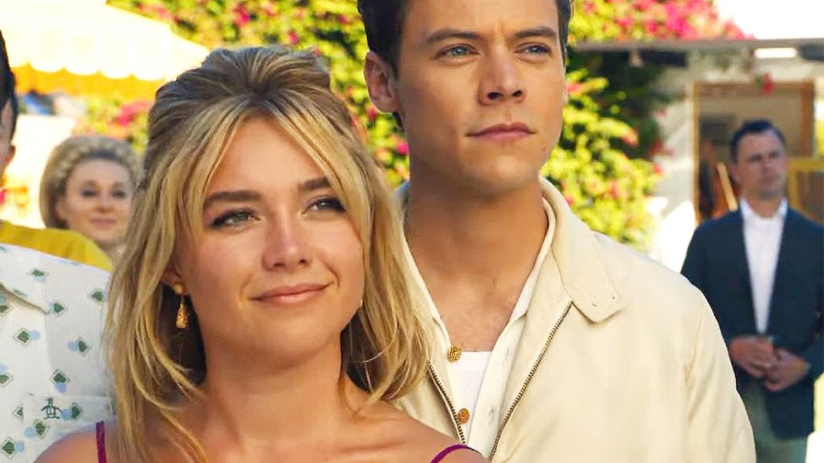 You are currently viewing Harry Styles e Florence Pugh lançam música para “Não se preocupe, querida”