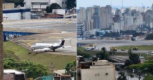 Read more about the article Pista do Aeroporto de Congonhas é interditada após pneu de aeronave estourar durante pouso