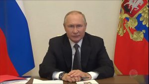 Read more about the article Putin ordena Lei Marcial e amplia controle em regiões ucranianas anexadas pela Rússia