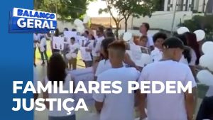 Read more about the article Familiares de jovem que morreu em grave acidente fazem protesto e pedem justiça.