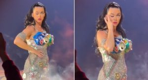 Read more about the article Falha mecânica? Katy Perry não consegue abrir olho durante show e vídeo viraliza nas redes sociais