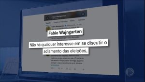 Read more about the article Ministro das Comunicações diz que Bolsonaro nunca pensou em adiar o segundo turno das eleições