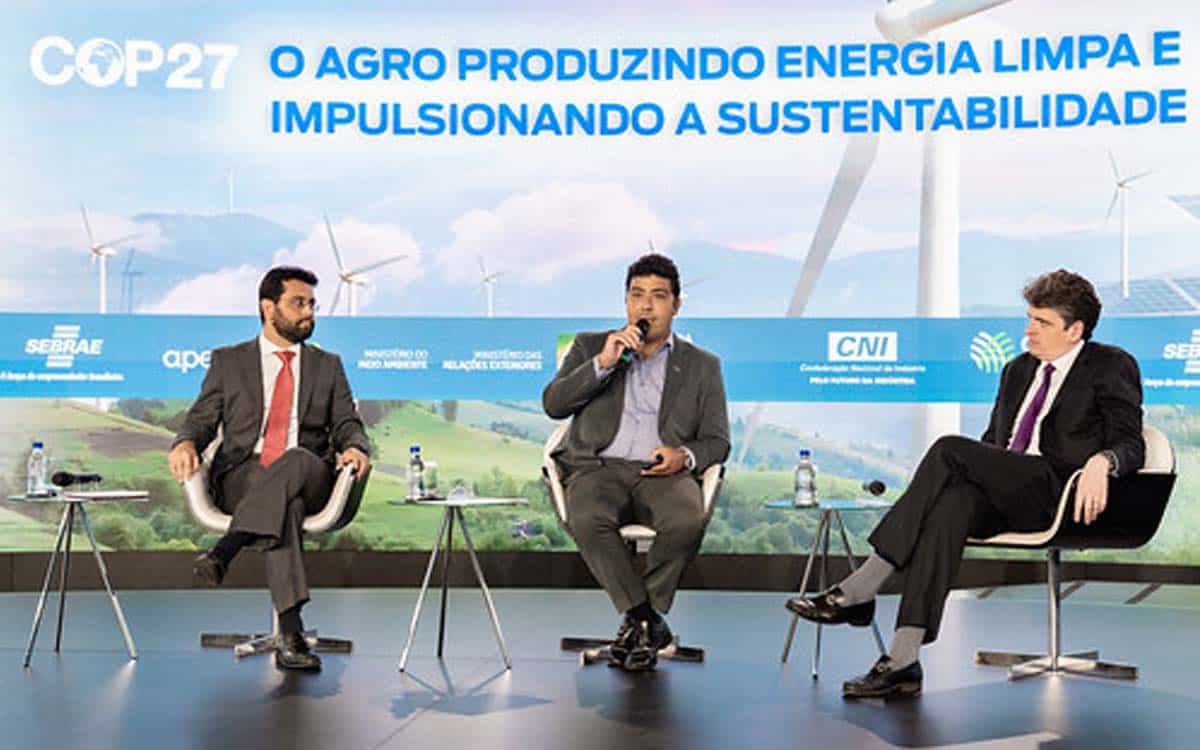 You are currently viewing Uso de energia limpa no agro é debatido em evento na COP-27