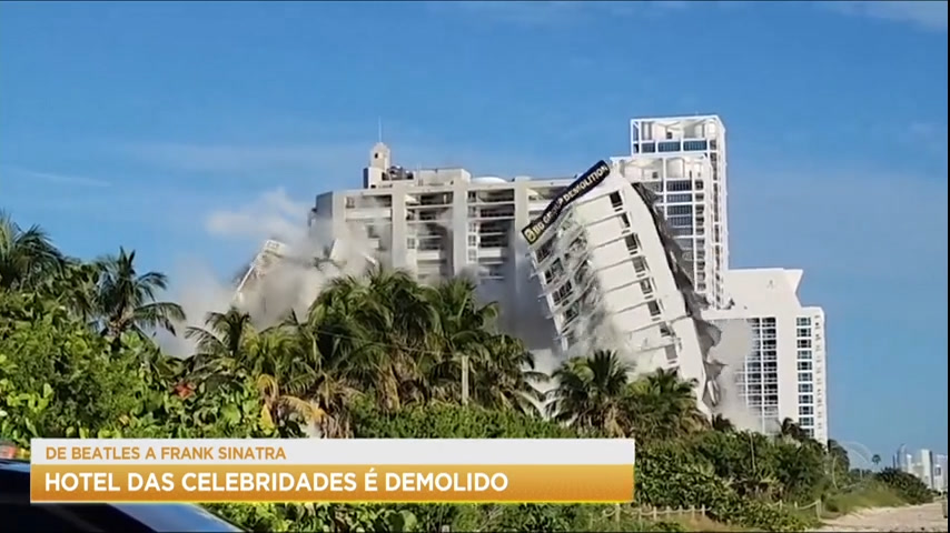 You are currently viewing Hotel que recebeu show marcante dos Beatles é demolido nos EUA