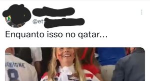 Read more about the article Torcedora é a primeira mulher presa no Qatar após mostrar os seios em estádio! Será verdade?