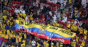 Read more about the article Fifa abre expediente disciplinar contra Equador por cânticos ofensivos de torcedores na abertura da Copa