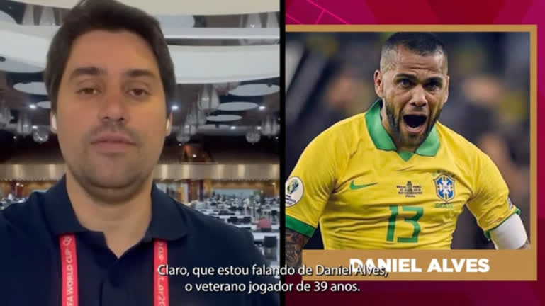 You are currently viewing Muito contestado, Daniel Alves é o único lateral 100% fisicamente à disposição de Tite | R7 na Copa