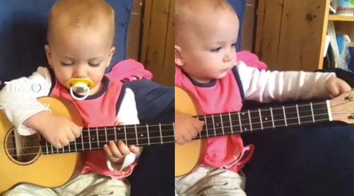 You are currently viewing Bebê impressiona ao mostrar habilidades musicais e viraliza no TikTok; assista ao vídeo