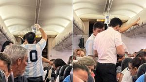 Read more about the article Com a camisa 10 de Messi, médico salva turista que sofreu infarto durante jogo da Argentina