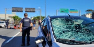 Read more about the article Grave atropelamento dificulta acesso ao centro de Florianópolis; confira o trânsito na região