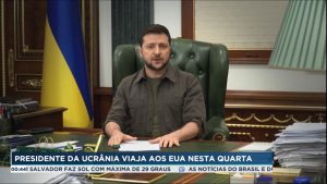 Read more about the article VolodImir Zelenski viaja aos Estados Unidos nesta quarta-feira (21)