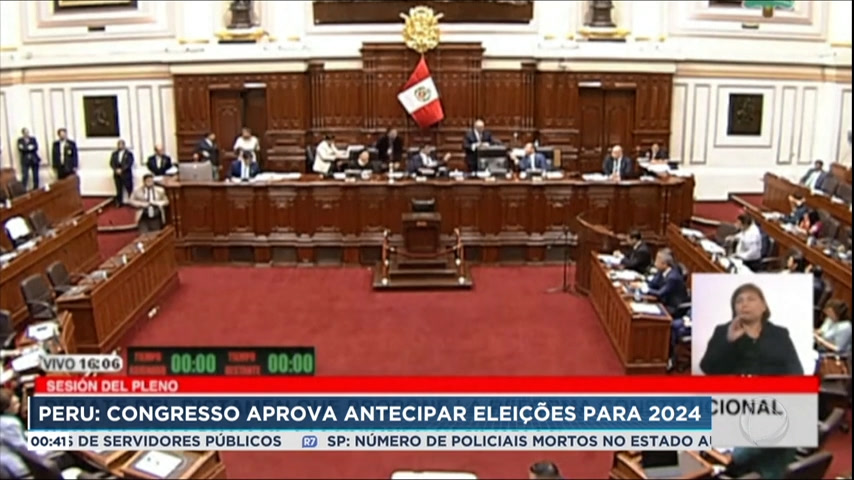 You are currently viewing Congresso do Peru antecipa eleições gerais para 2024