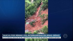 Read more about the article Busca por menino soterrado em Minas Gerais é interrompida