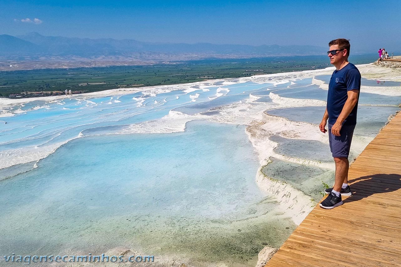 You are currently viewing Pamukkale, Turquia: Castelo de Algodão e Hierápolis