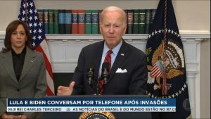 Read more about the article Joe Biden transmite apoio à democracia no Brasil em telefonema com Lula