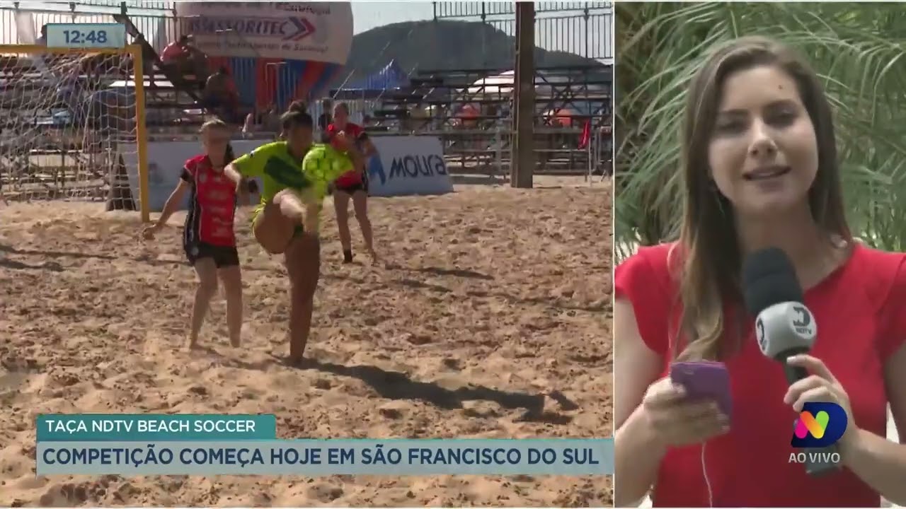 You are currently viewing Taça NDTV Beach Soccer começa nesse sábado em São Francisco do Sul