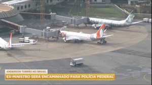 Read more about the article Anderson Torres chega a Brasília para se entregar à Polícia Federal