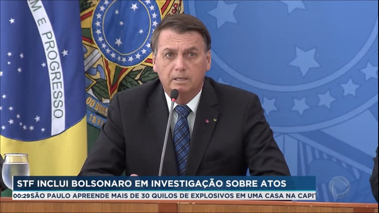 You are currently viewing STF inclui Jair Bolsonaro no inquérito que investiga os atos de vandalismo em Brasília