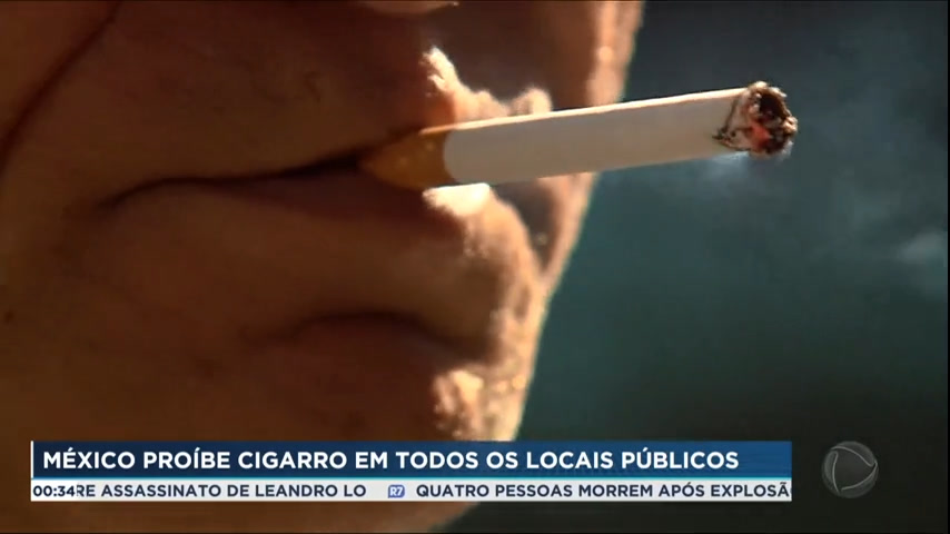 You are currently viewing México proíbe cigarros em todos os locais públicos