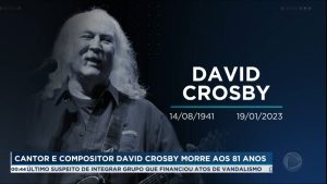 Read more about the article Morre aos 81 anos o cantor e guitarrista David Crosby