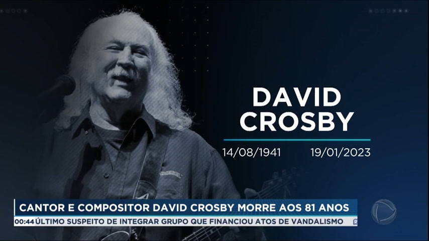 You are currently viewing Morre aos 81 anos o cantor e guitarrista David Crosby