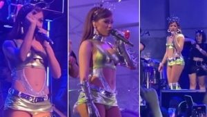 Read more about the article Show de Anitta em Brasília é marcado por broncas da cantora em fãs: ‘Eu vou matar vocês’