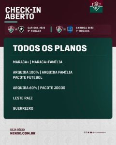 Read more about the article Todos os planos de sócios já podem fazer check-ins para jogos contra Botafogo e Audax