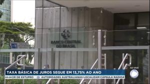 Read more about the article Banco Central mantém taxa Selic em 13,75% ao ano