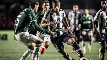 You are currently viewing Derrota para o Palmeiras expõe realidade do Santos: luta contra o rebaixamento