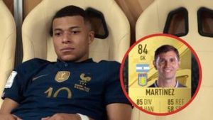 Read more about the article Mbappé tirou card de goleiro argentino no Fifa?